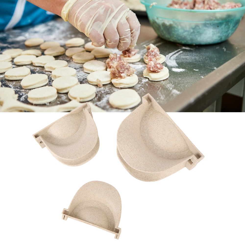 Dumpling Press Set - Zestaw do robienia pierogów z tworzywa