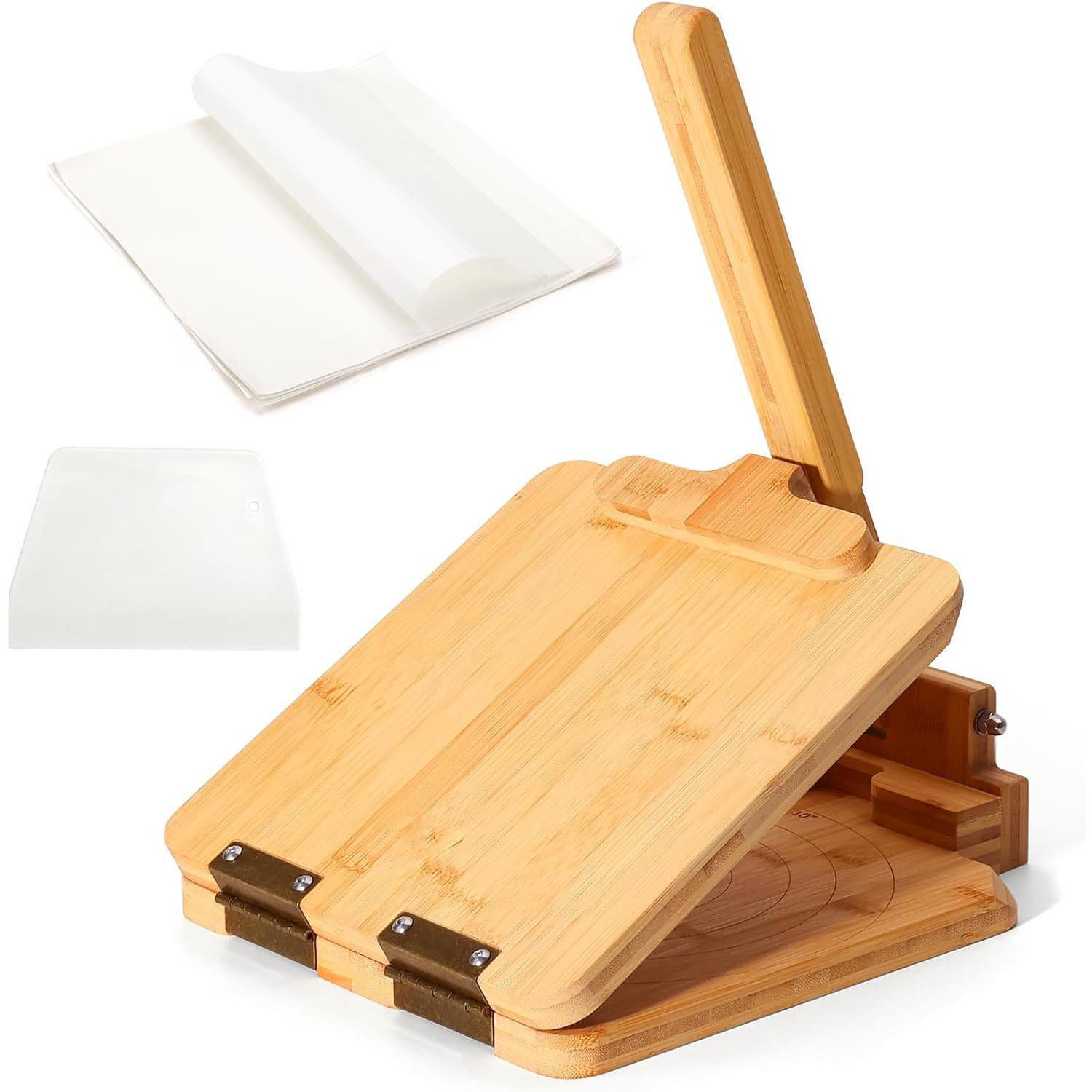 Dumpling Press Set - Popularna praska do tortilli z bambusa