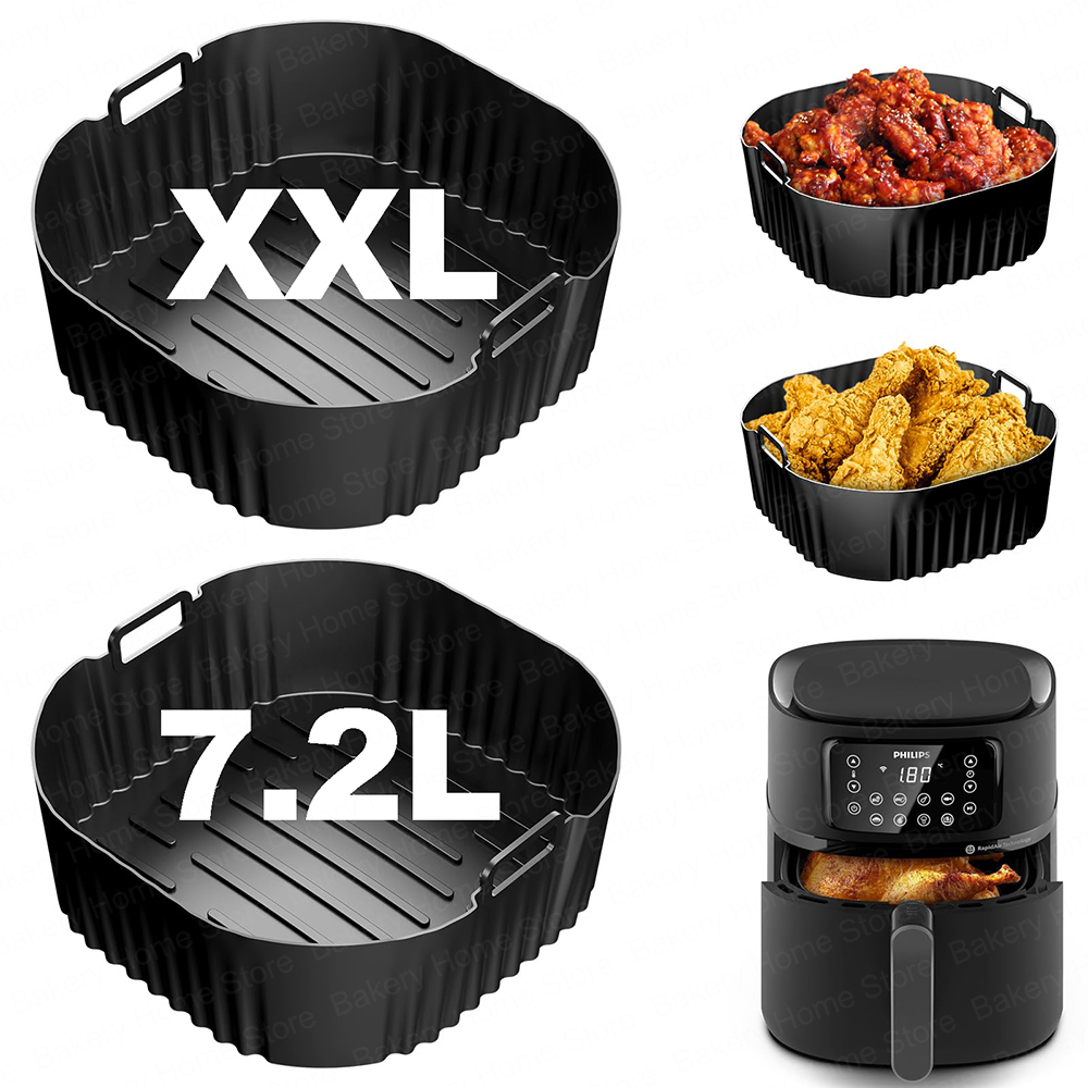 Philips Air Fryer Airfryer Xxl - Silikonowa forma do frytkownicy beztłuszczowej Philips