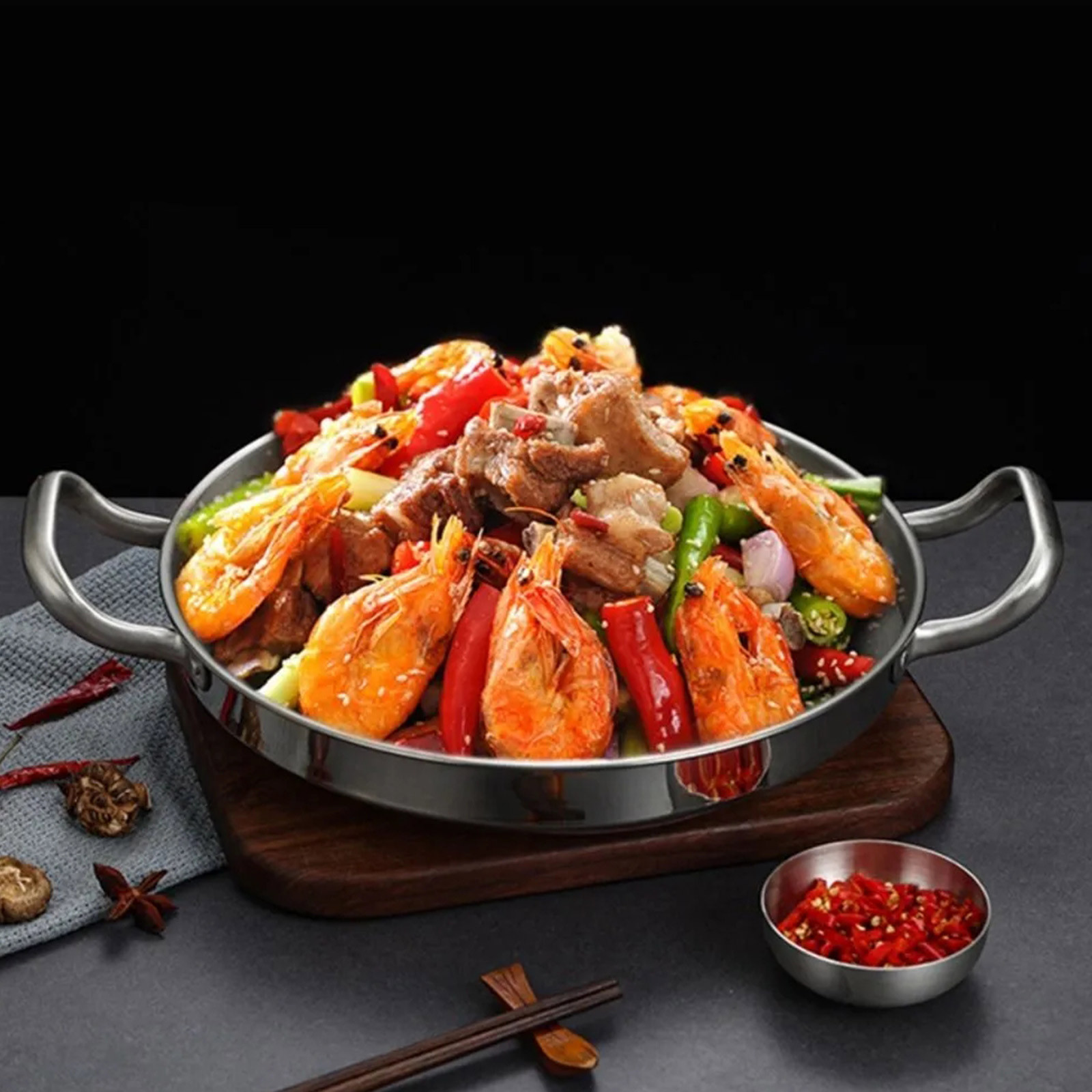 Owoce morza garnek ze stali ni – Dim Sum Basket recenzja i cena